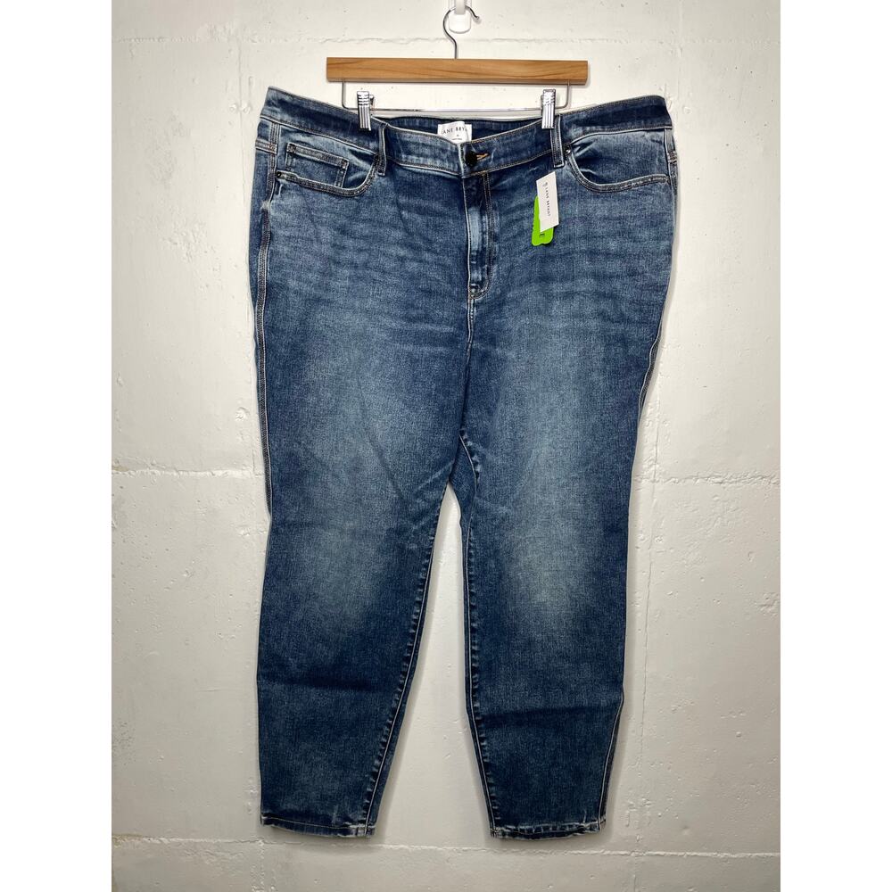 NEW Lane Bryant Body Icon Signature Fit Mid Rise 28 Denim Jeans